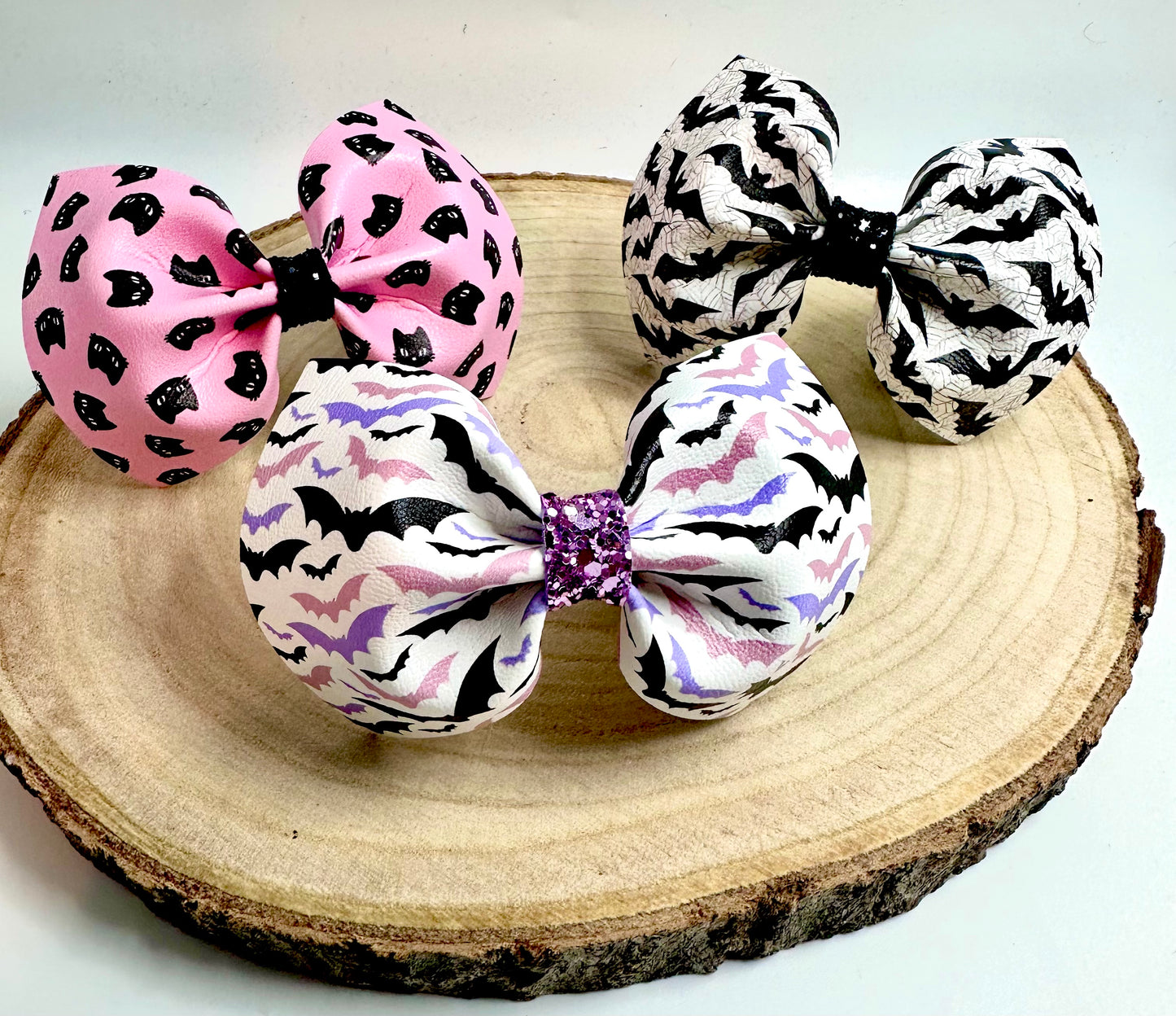4” Halloween pinch bows (sold separately)