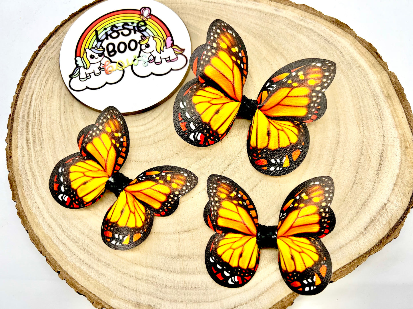 Stunning autumn butterfly hair accessories - sold individually