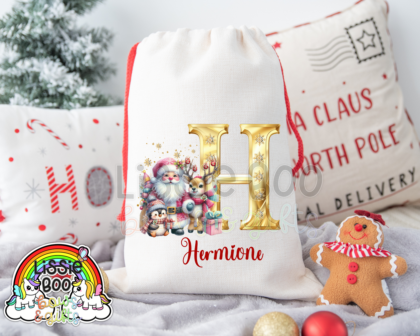 Personalised Santa Christmas Sack
