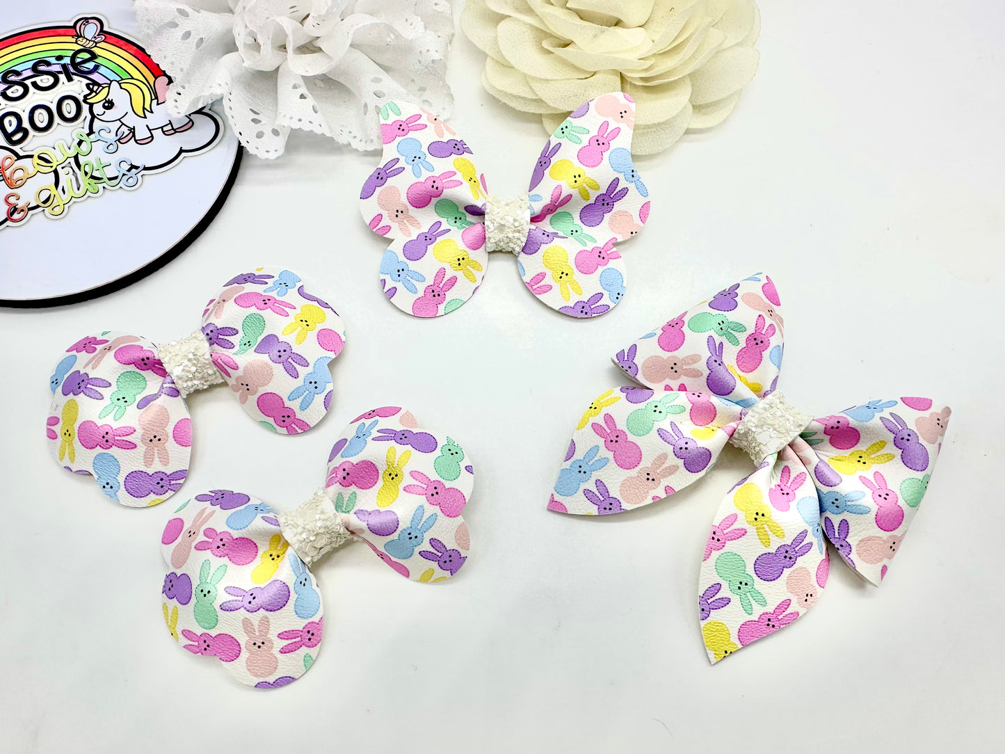 Multicolour peeps hair accessories - sold individually