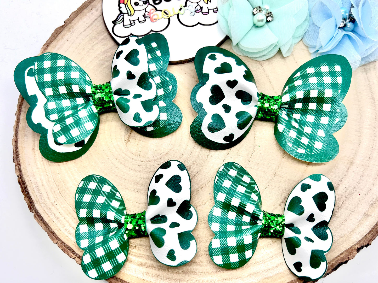 Butterfly school hair accessories (sold individually)