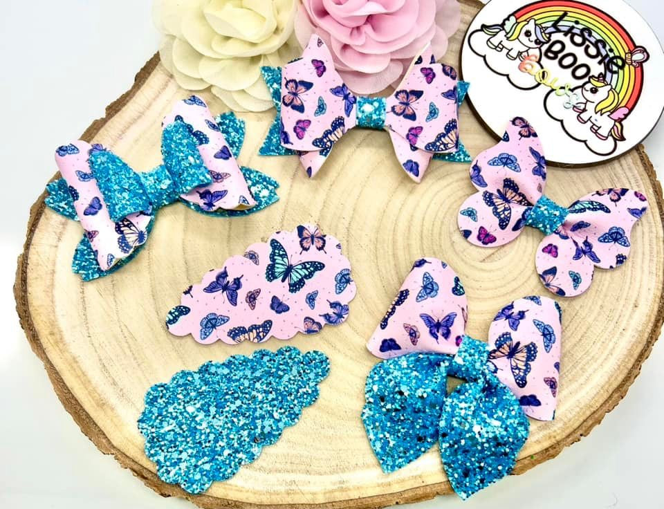 Butterfly hair accessories (sold individually)