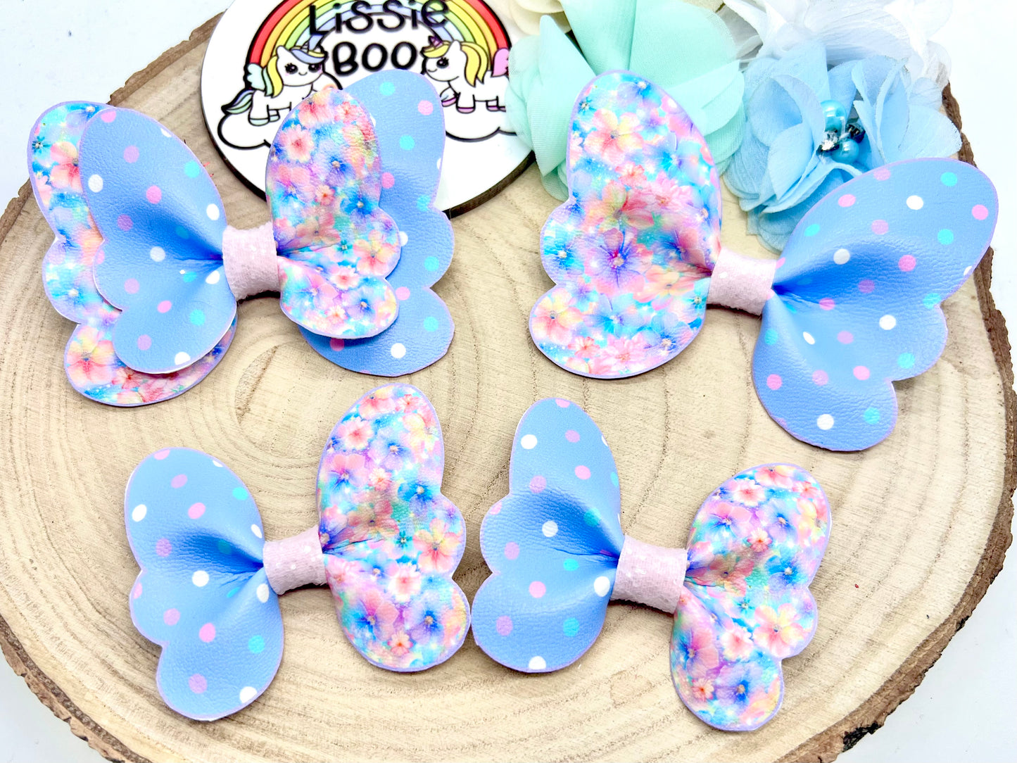 Butterfly hair accessories (sold individually)