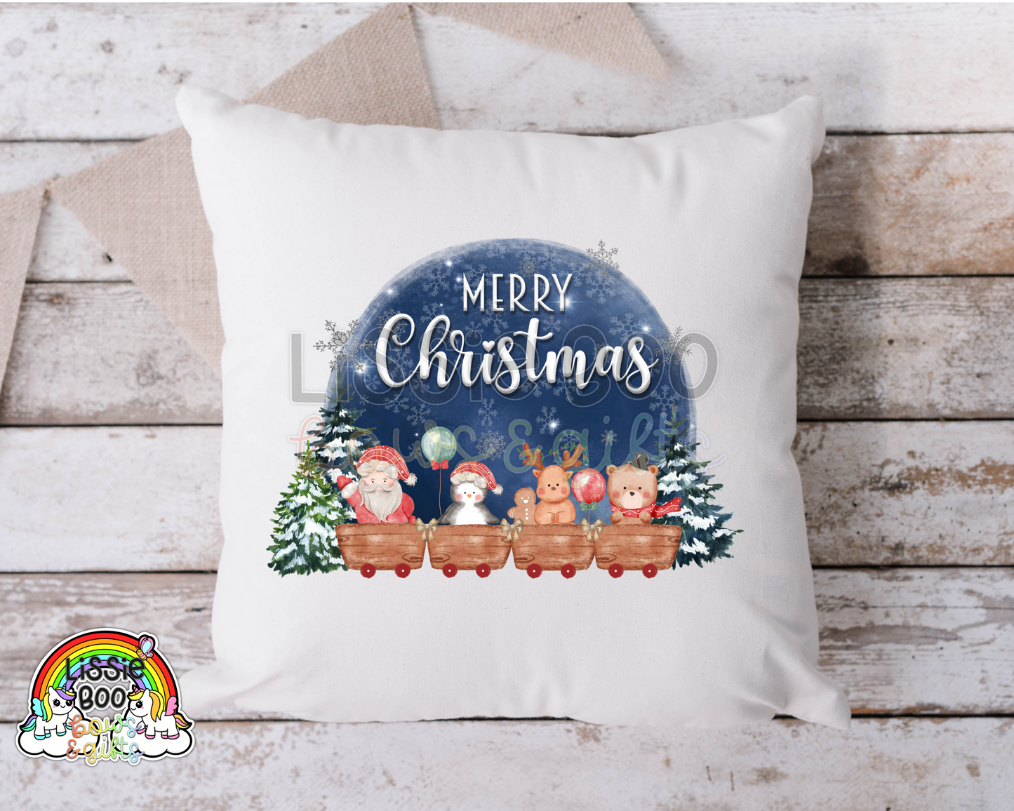 Merry Christmas cushion cover