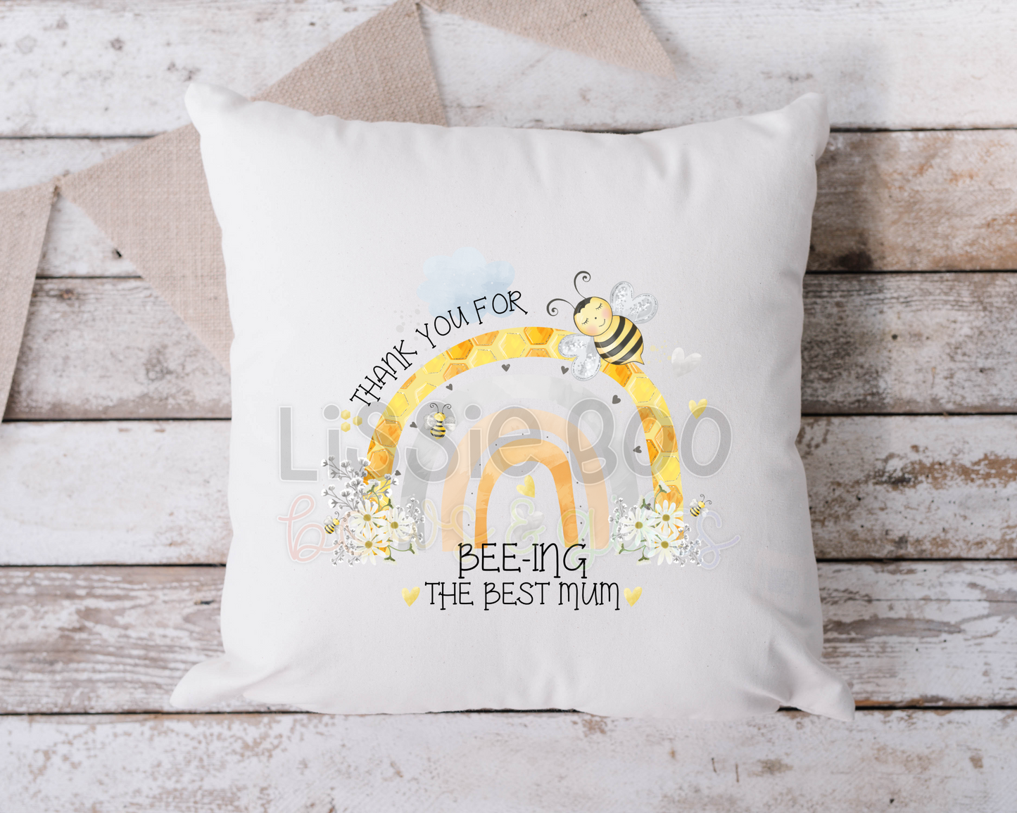 Being the best mum cushion cover