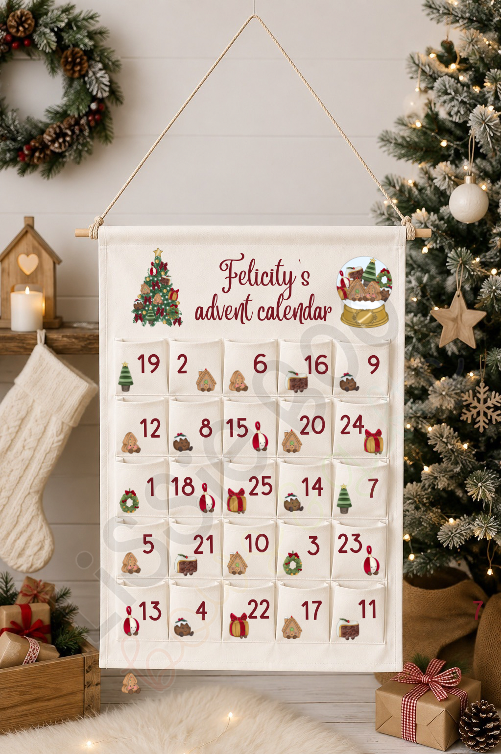 Cute cuddles advent calendar