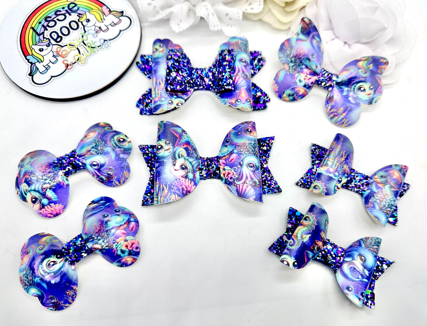 Under the sea hair accessories (sold individually)