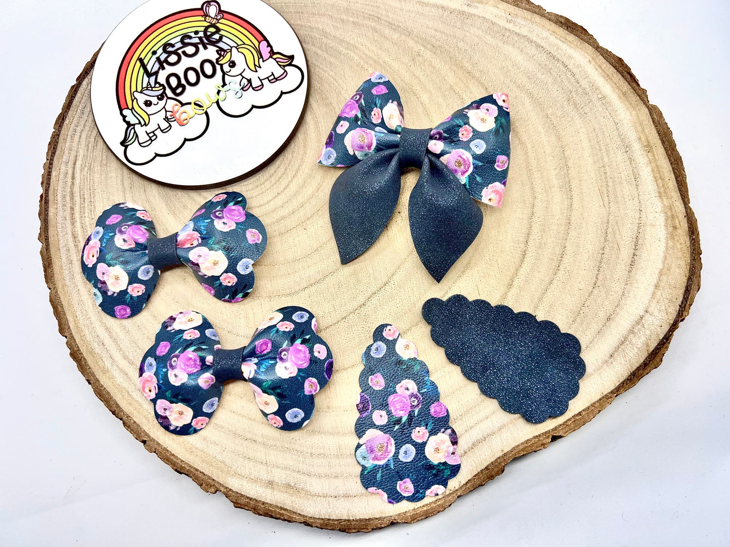 Autumn floral hair accessories - sold individually