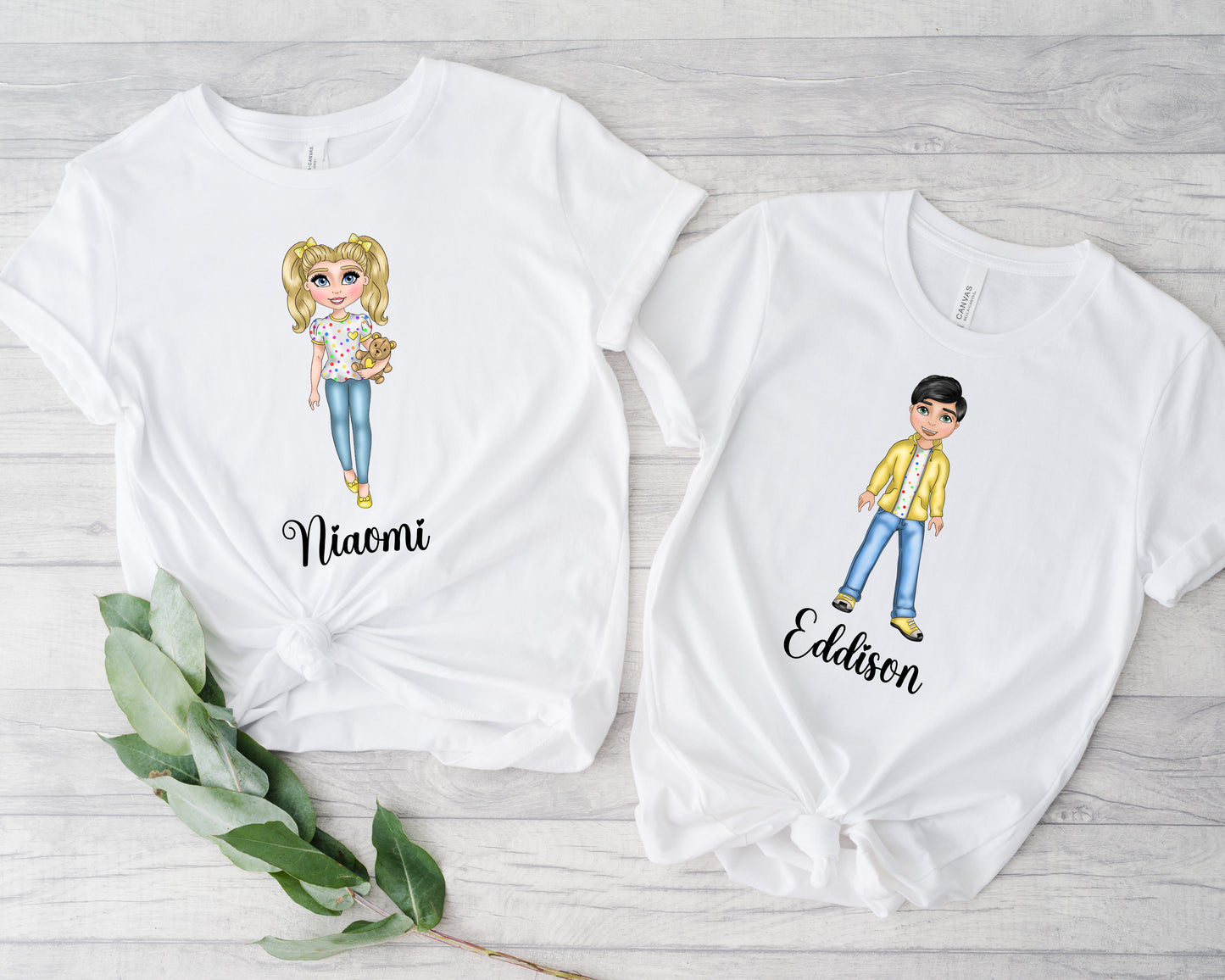 Personalised Dottie or Dougie T-Shirt - sold individually - can be totally personalised - available in all sizes