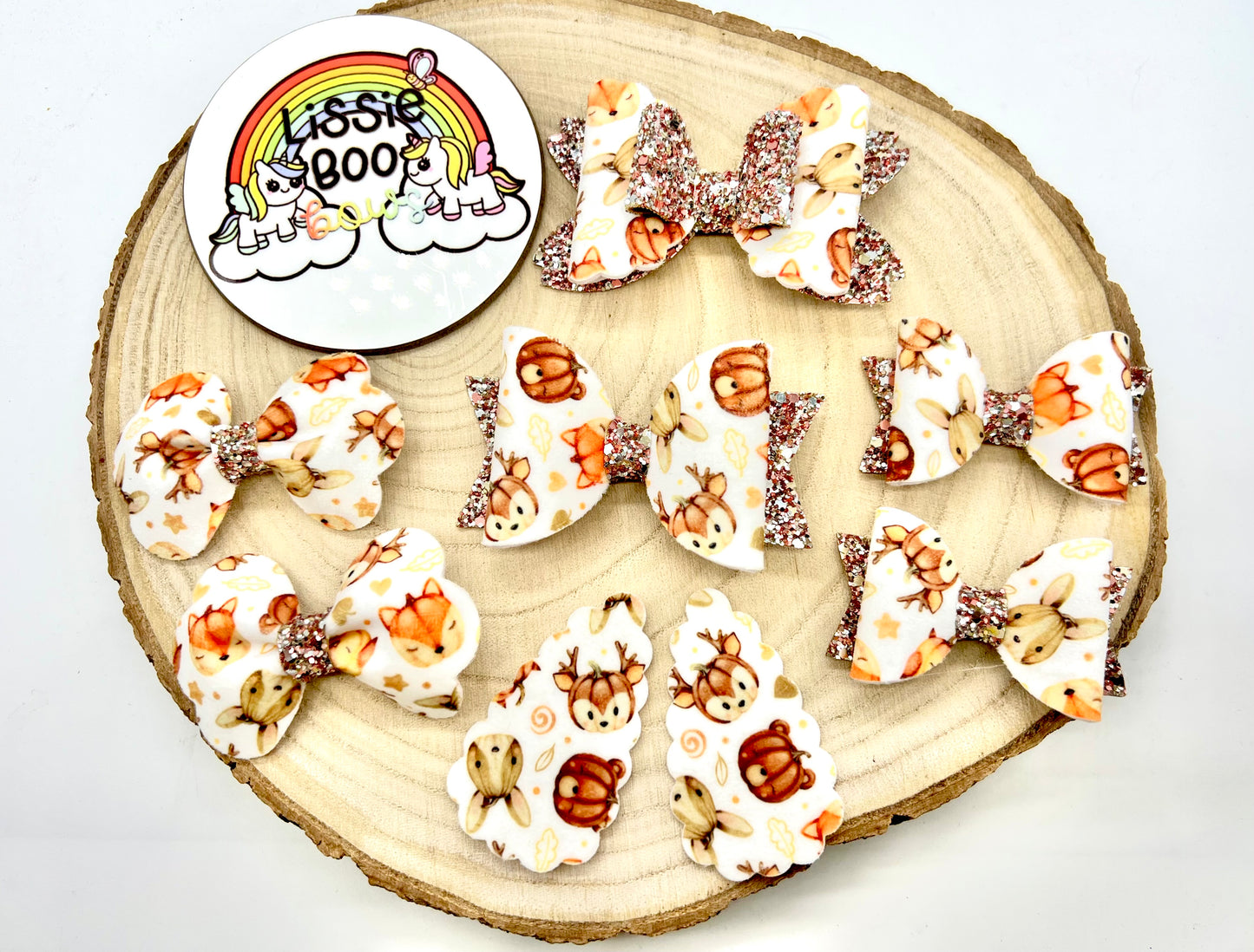 Velvet Autumn friends hair accessories - sold individually