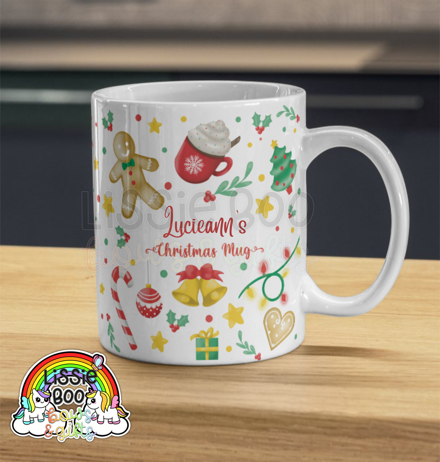 Christmas movie mug
