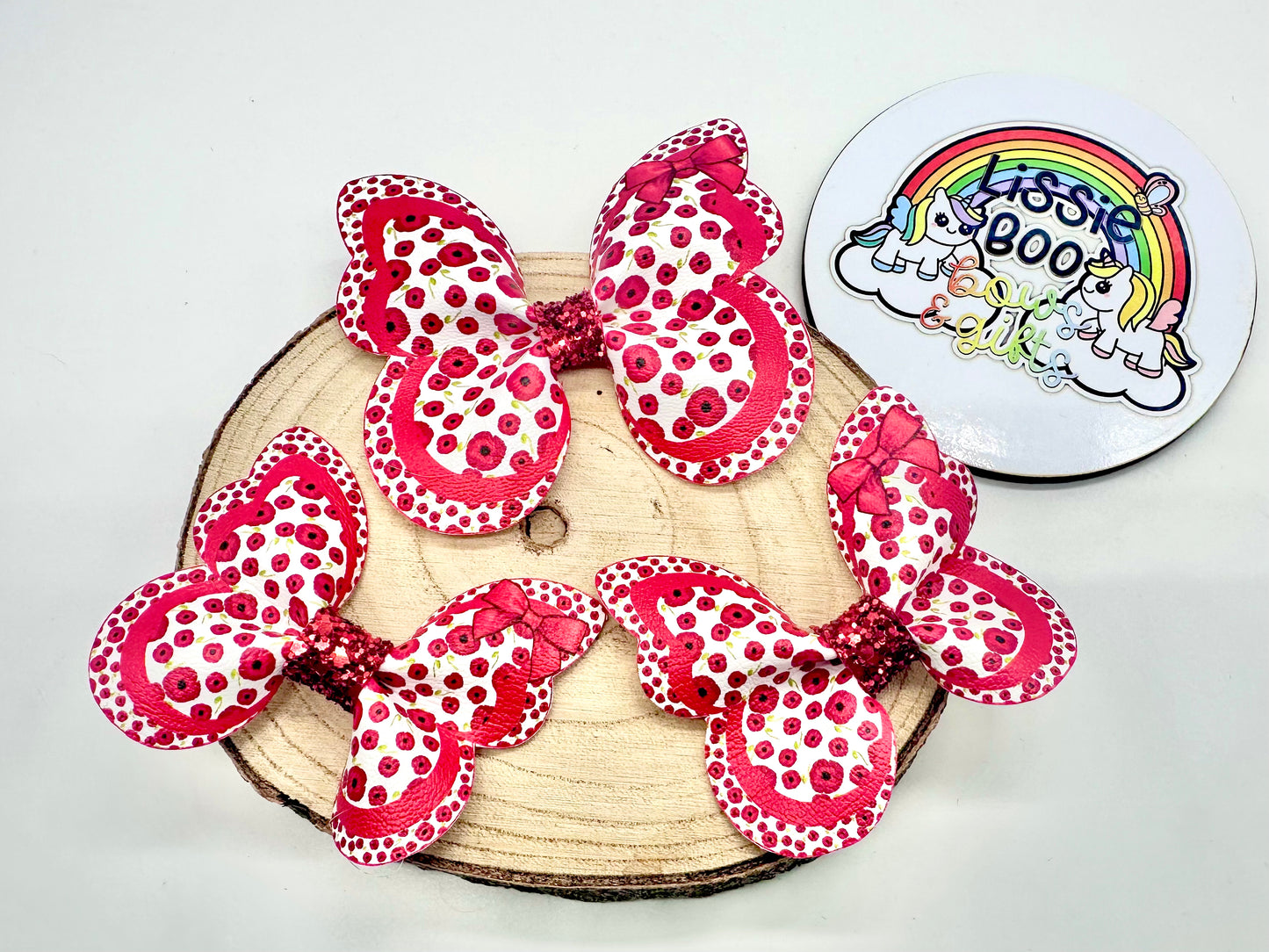 Poppy butterfly pinch hair accessories - sold individually