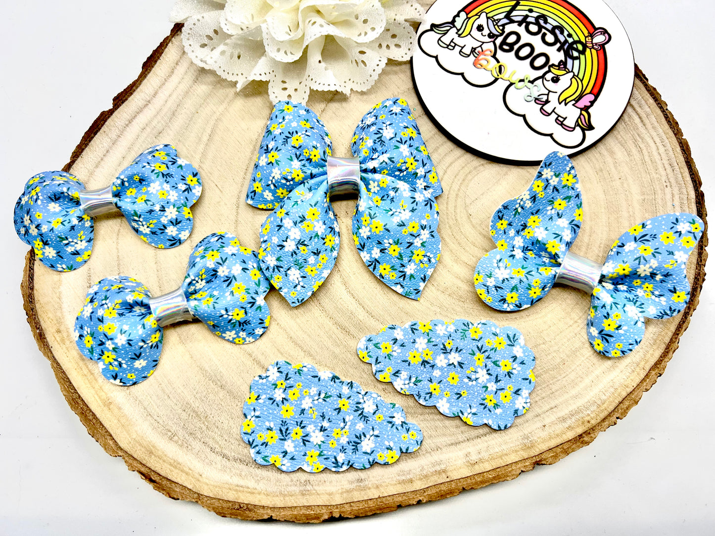 Ditsy floral hair accessories - sold individually