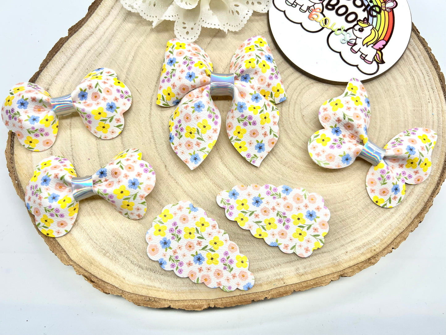 Ditsy floral hair accessories - sold individually