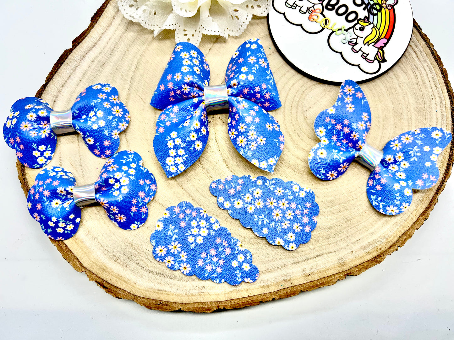 Ditsy floral hair accessories - sold individually