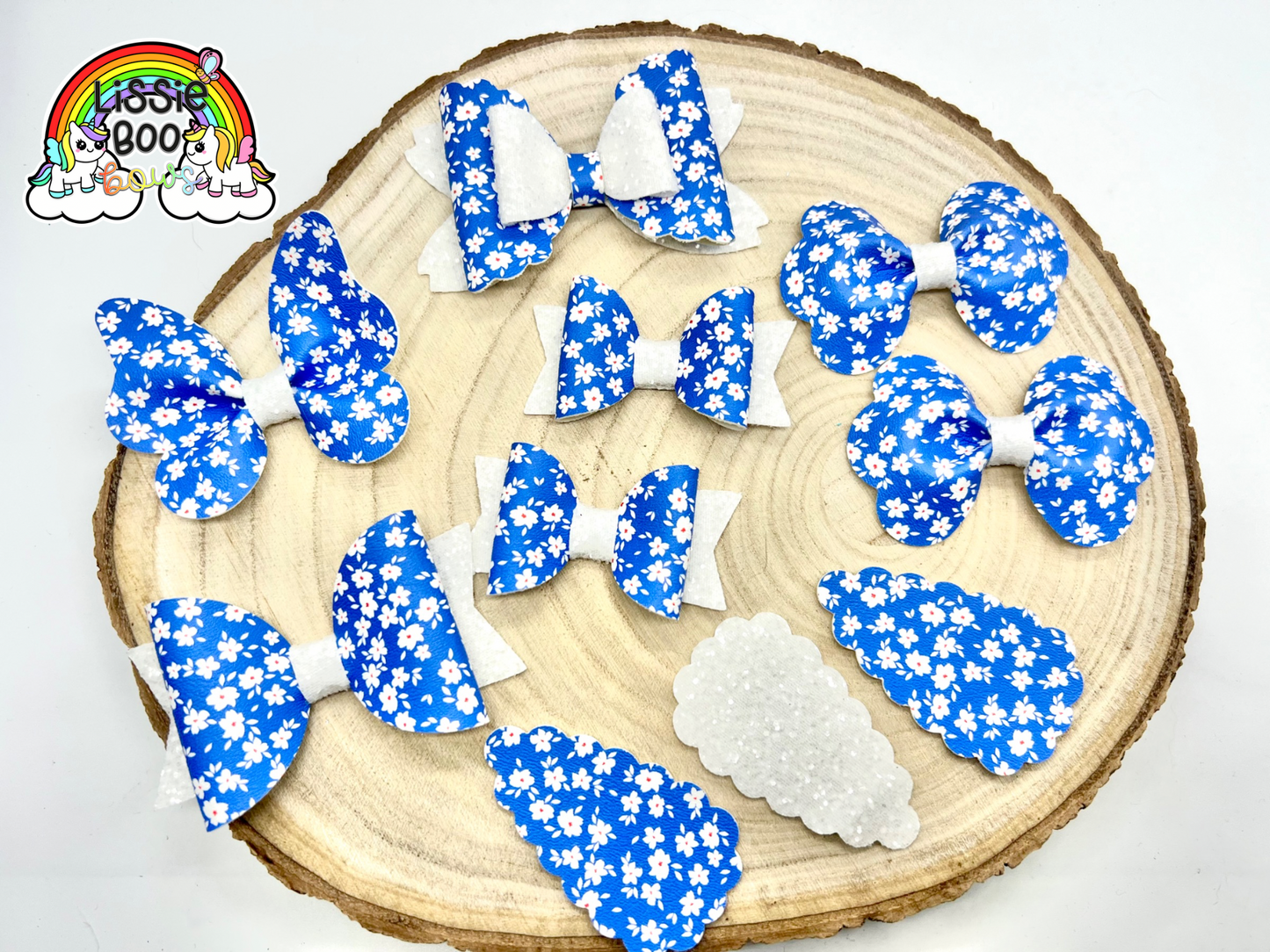 Ditsy floral hair accessories - sold individually