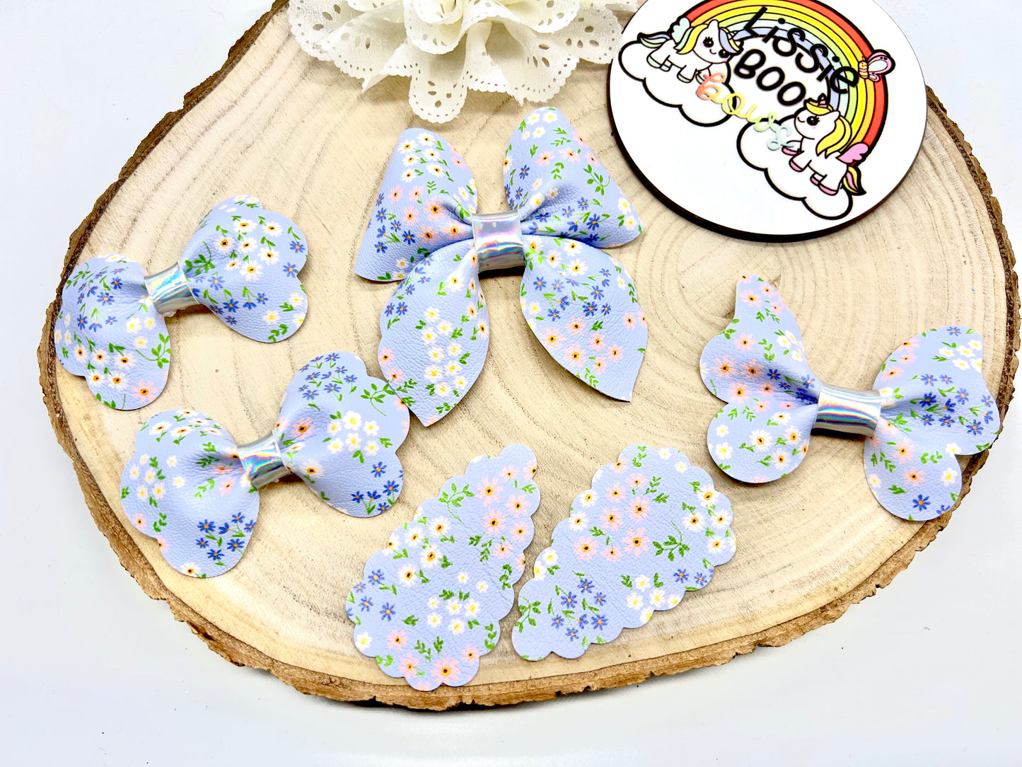 Ditsy floral hair accessories - sold individually