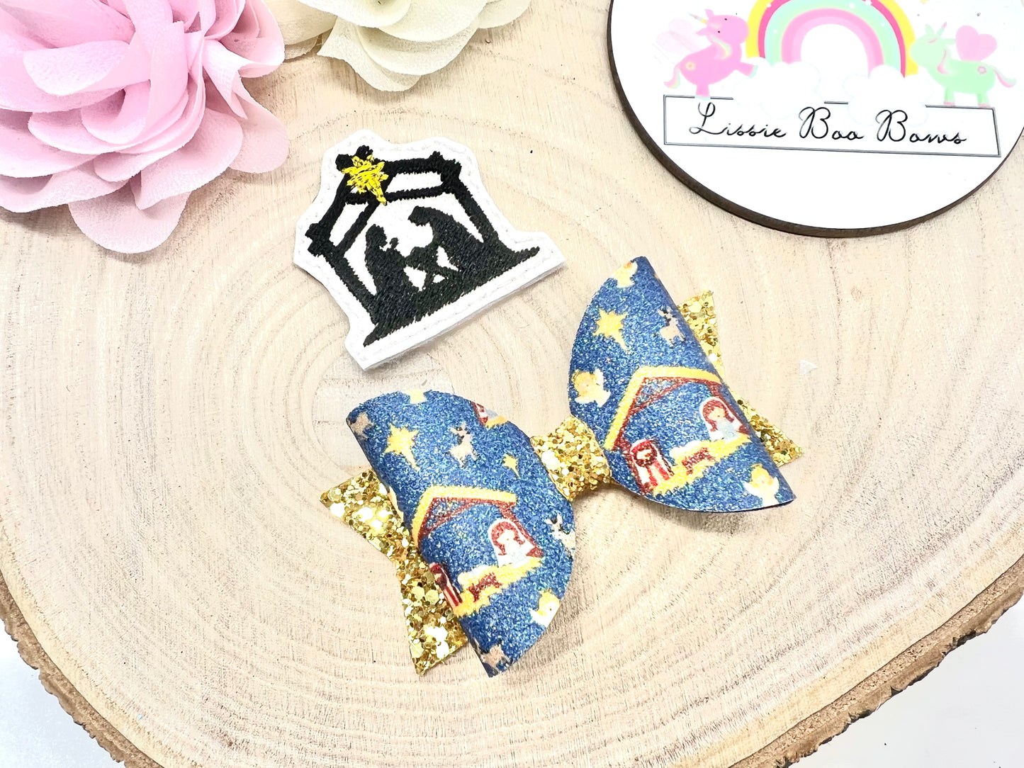 Nativity hair accessory set