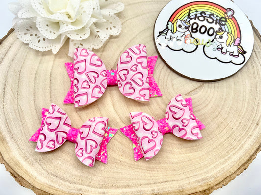 Hot pink babe hair accessories (sold individually)