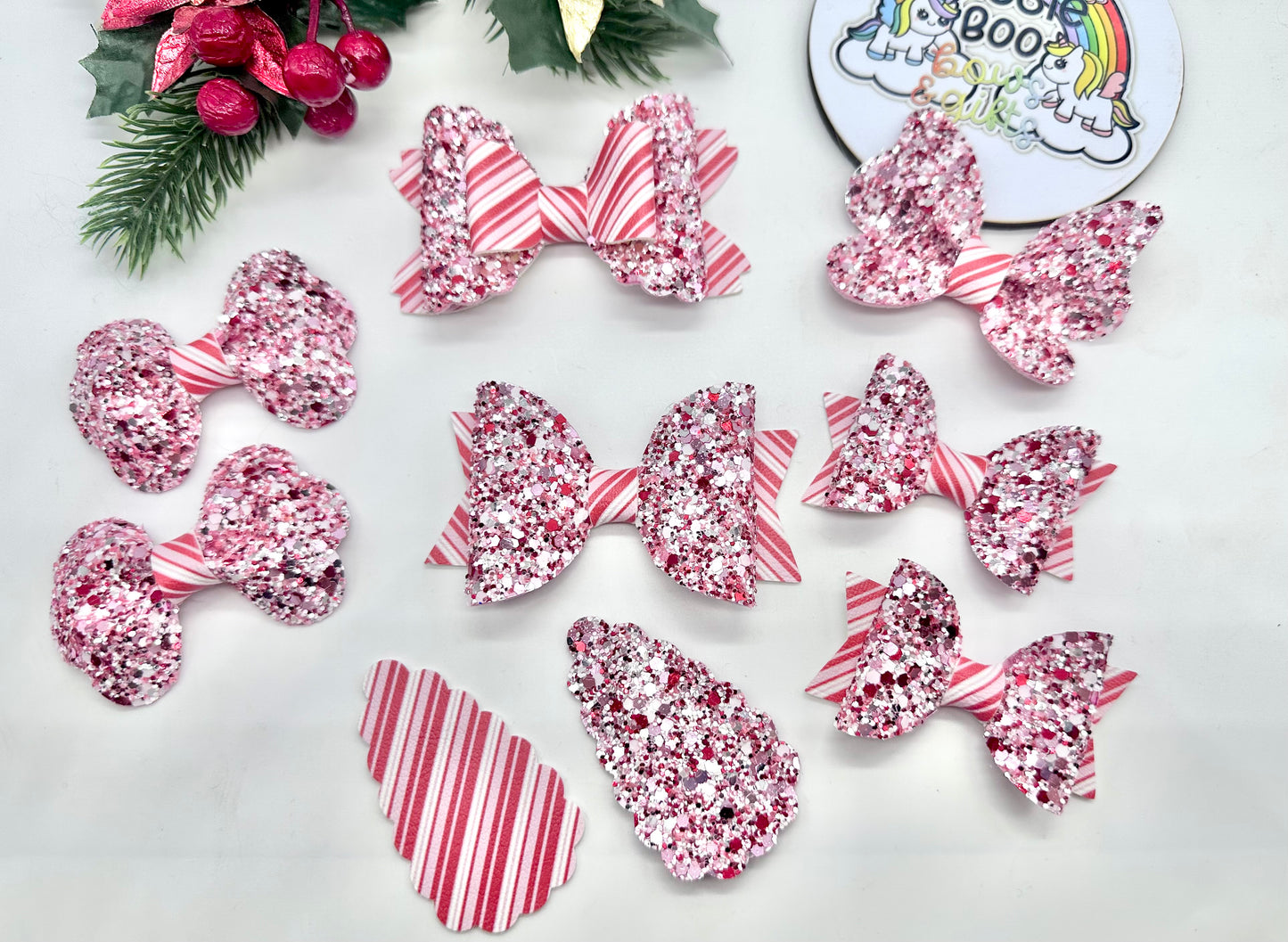 Christmas sparkle hair accessories - sold individually
