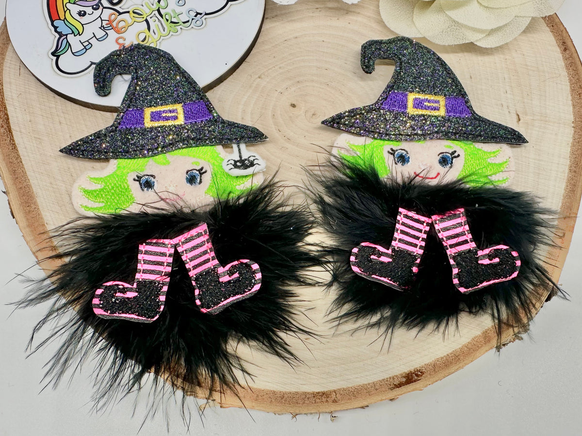Halloween furry friend - sold individually- ALLIGATOR CLIP