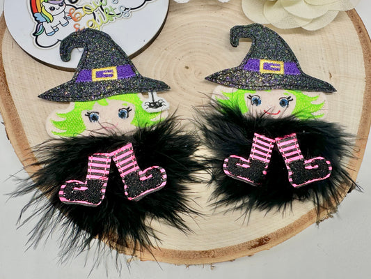 Halloween furry friend - sold individually- ALLIGATOR CLIP