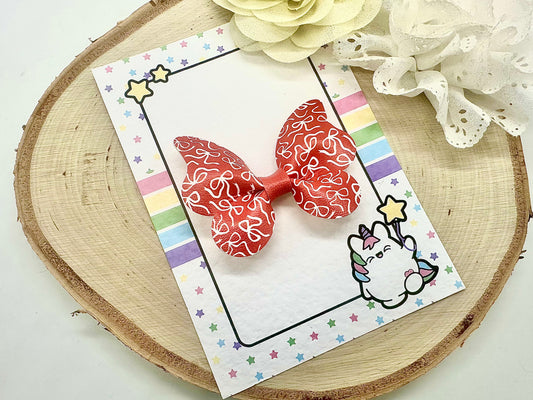 3” Bows butterfly school hair accessory - all colours can be ordered