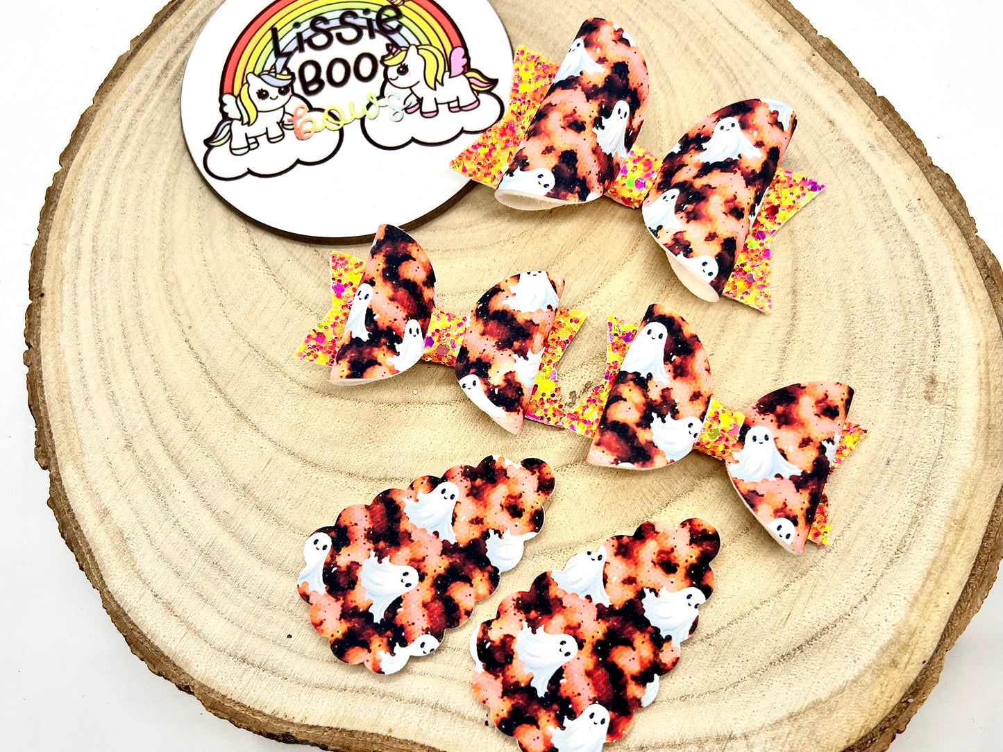 Orange ghosts hair accessories (sold individually)