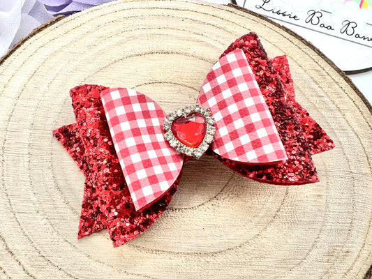 3.5” school hair bow - all colours can be ordered