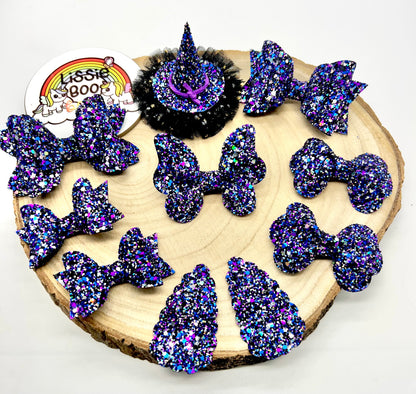 Mystical glitter hair accessories - sold individually