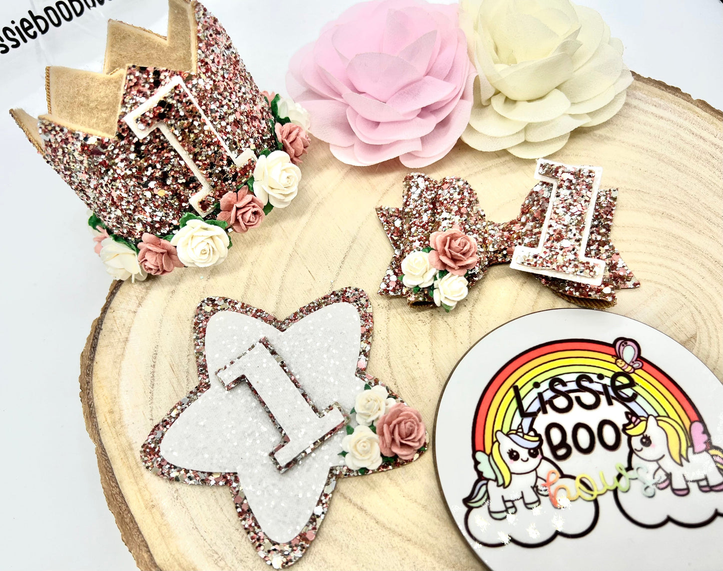 Bespoke Birthday Collection - any colour combinations can be ordered - sold as a bundle and individually.