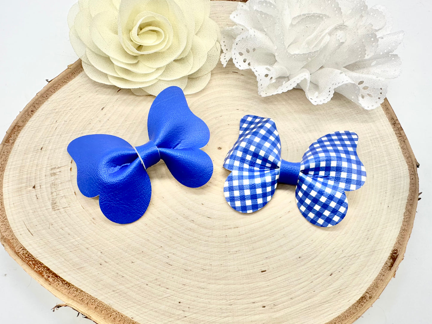 Set of two 3” butterfly school hair accessory - all colours can be ordered