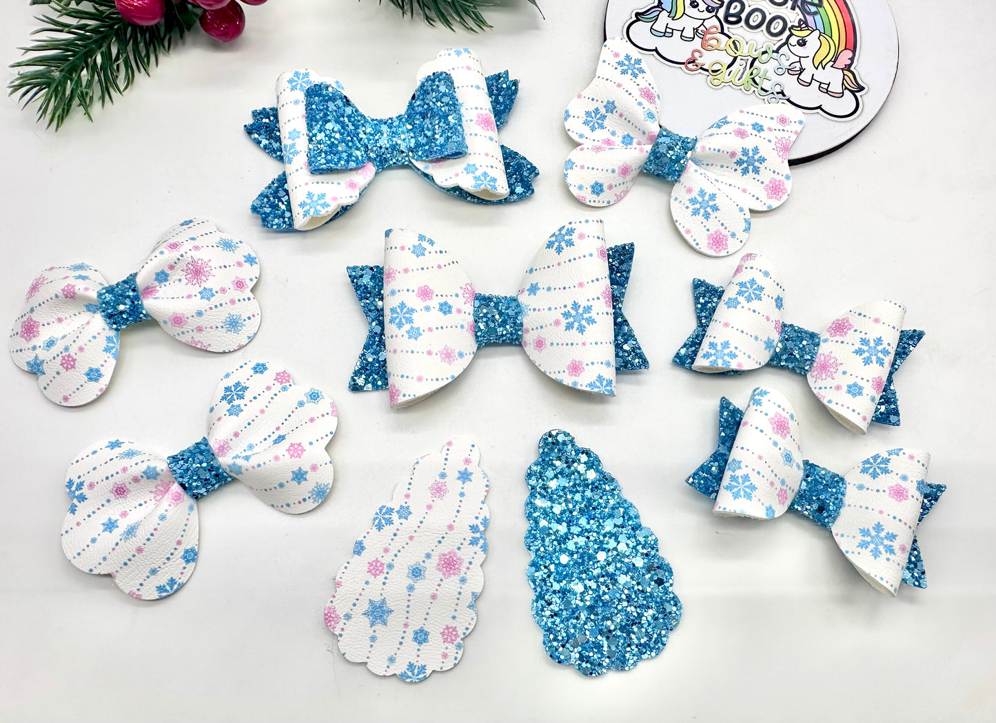 Snowflakes hair accessories - sold individually