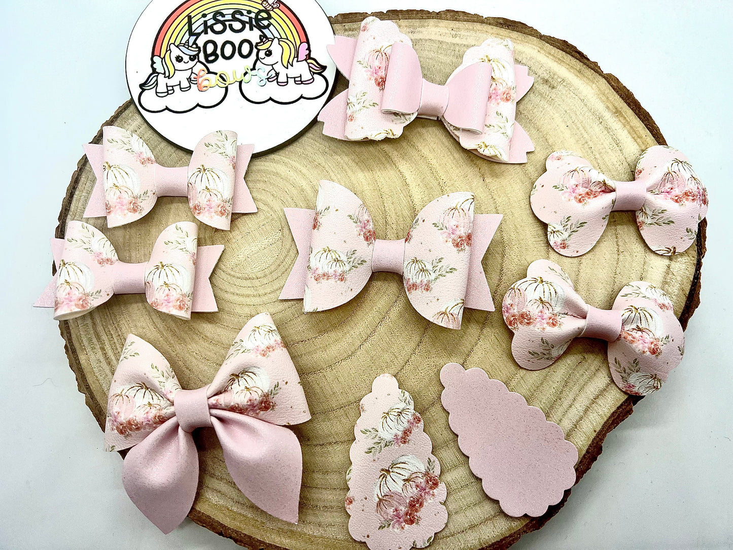 Autumn floral hair accessories - sold individually