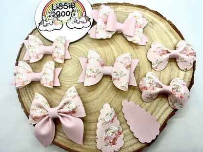 Autumn floral hair accessories - sold individually