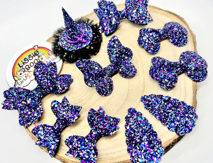 Mystical glitter hair accessories - sold individually