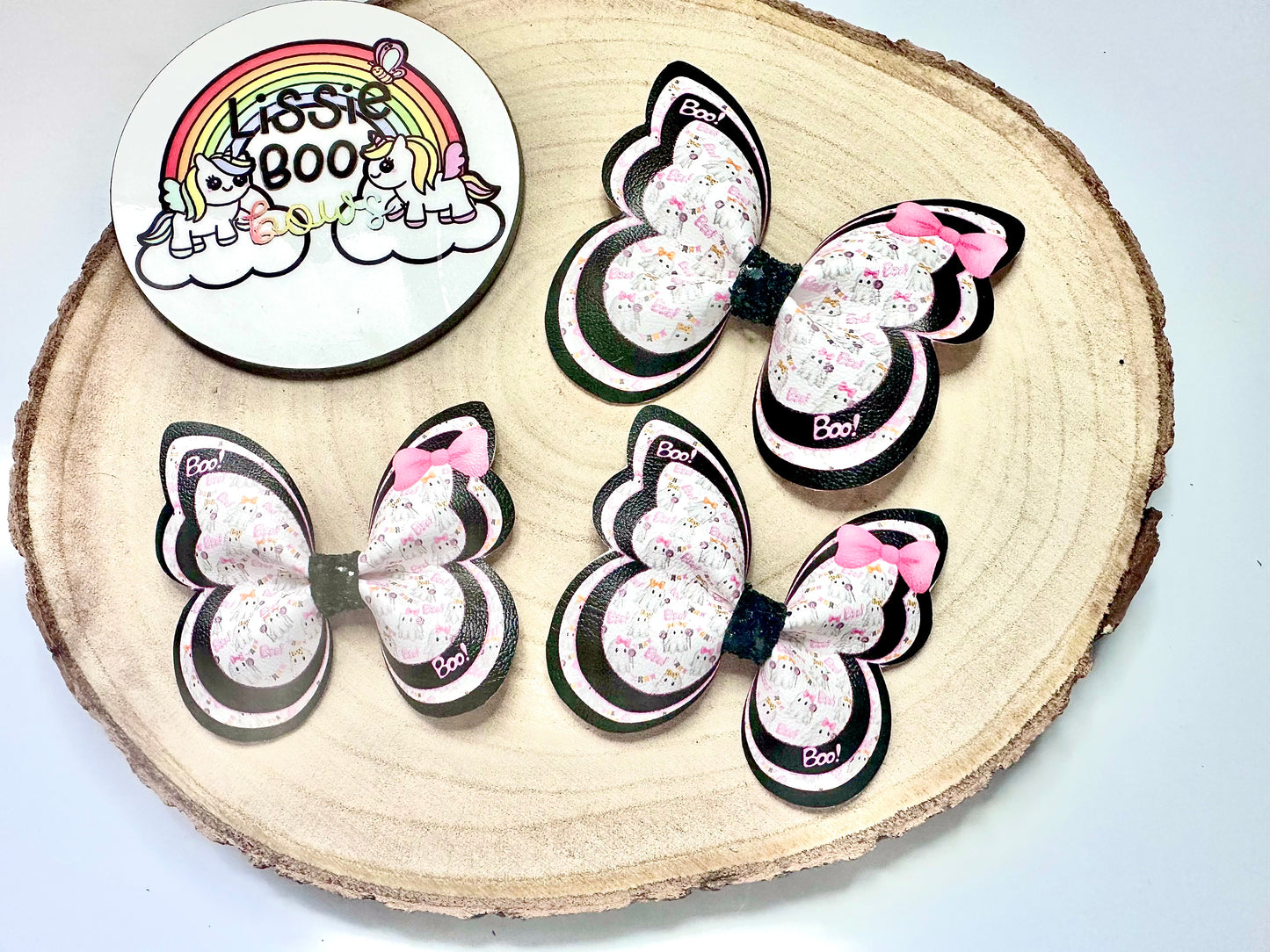 Mini ghosts butterfly hair accessories - sold individually