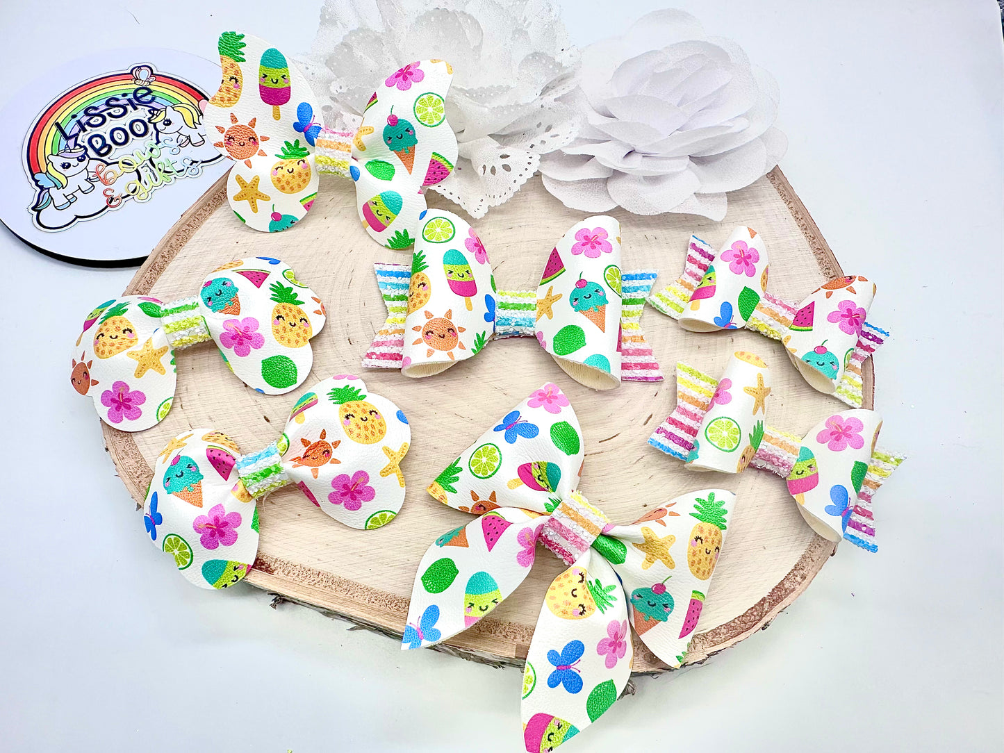 Summer fun hair accessories (sold individually)