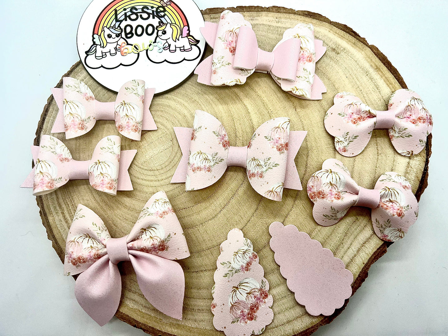 Autumn floral hair accessories - sold individually