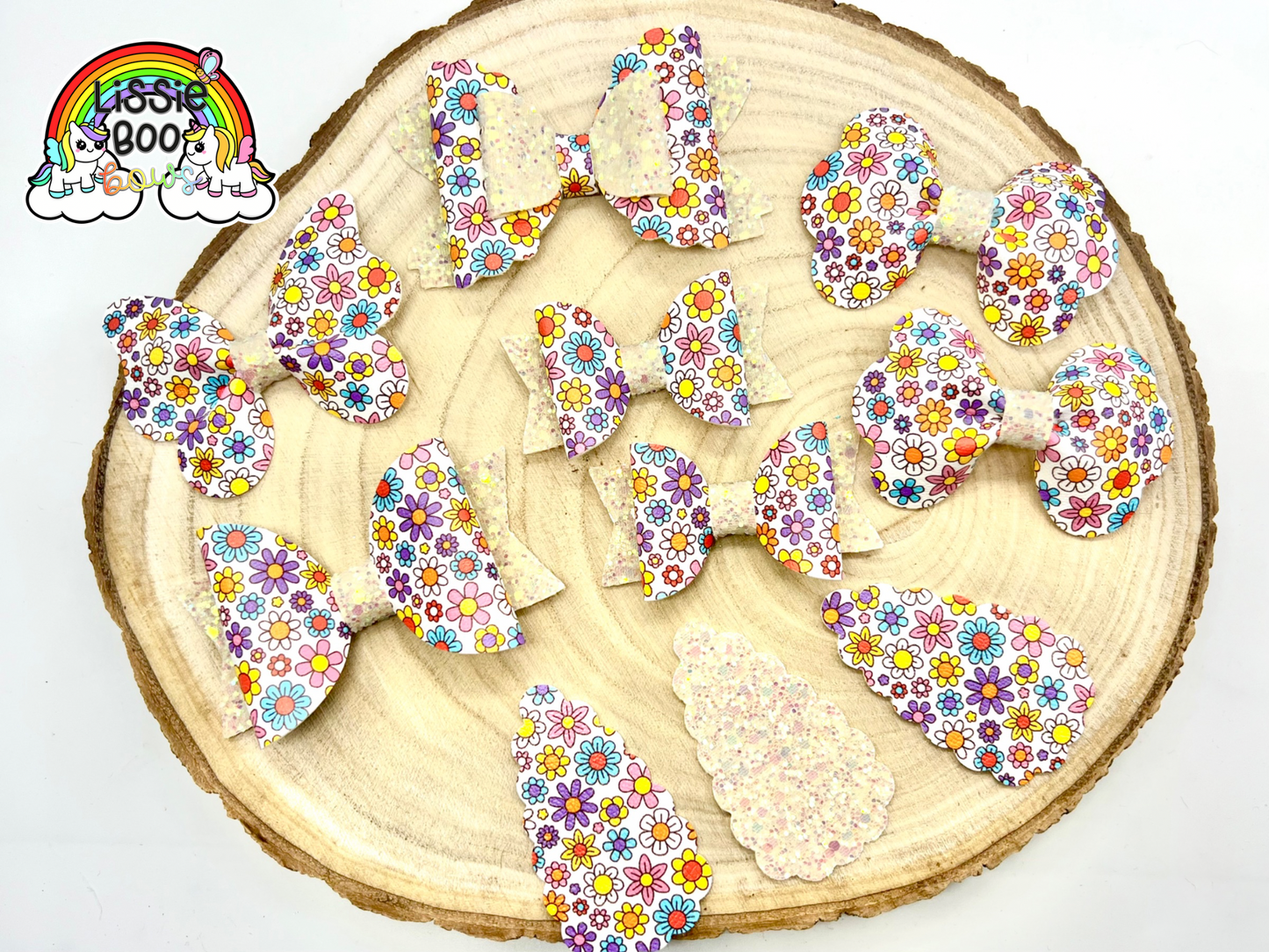 Ditsy floral hair accessories - sold individually