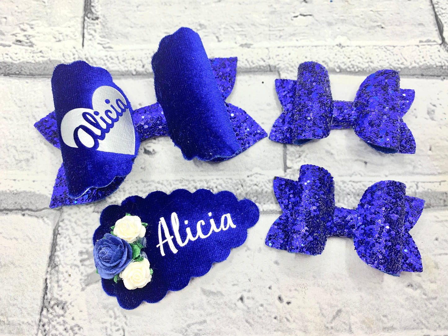 Personalised school bow set