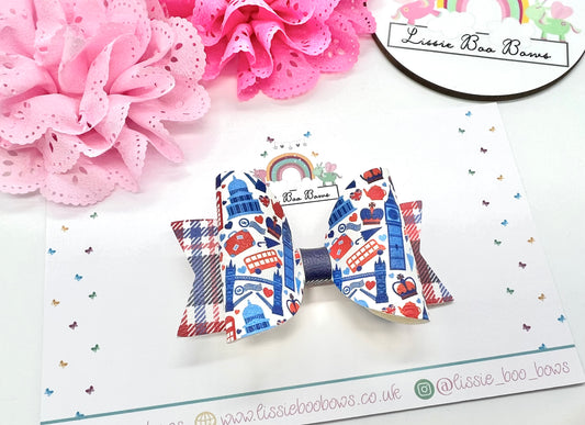 London hair bow 3”
