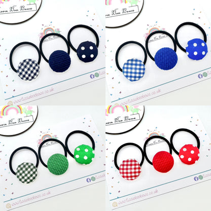 School button bobble set of 3 - 29mm