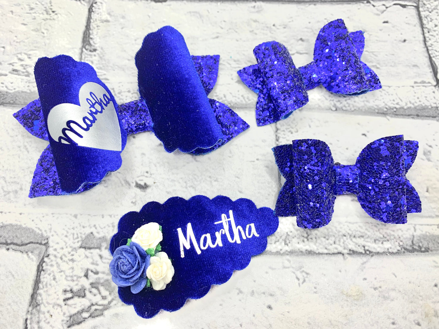 Personalised school bow set